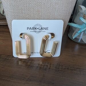 Park Lane Gold Geometric Earrings